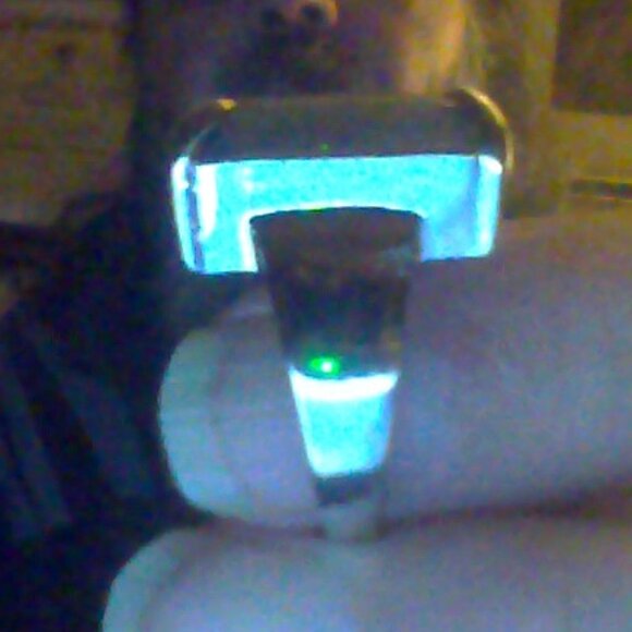 Accessories Mens Size 8 St Steel And Smokey Quartz Ring Poshmark